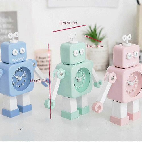 Novelty clock student desk robot alarm clock bedside desk 2