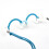 High Quality Lens Trial Frame Single PD with Spare Nose Pad 58 7