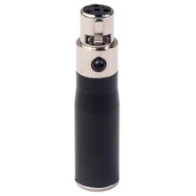Adattatore audio XLR Mini 3 pin maschio a 4 pin femmina, connettore convertitore di segnale Hi-Fi per microfono e altopa
