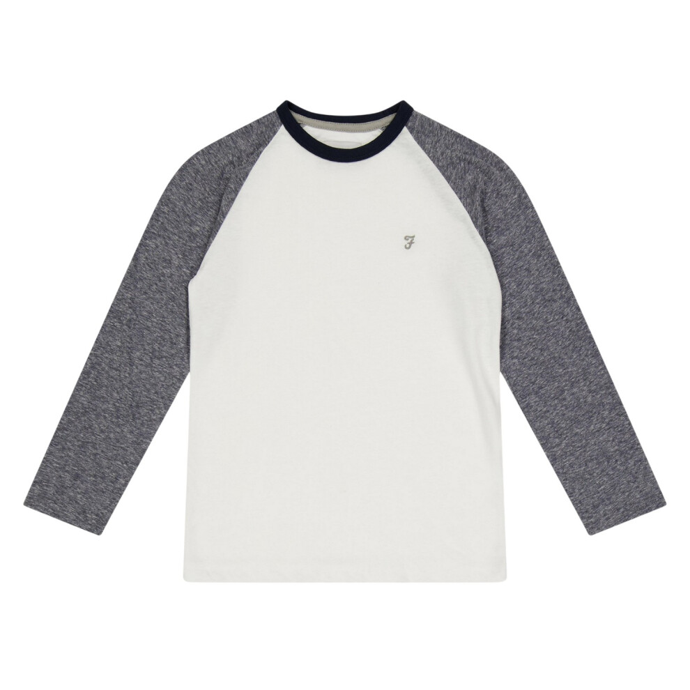 Farah (10-11 Years, Grey) Childrens/Kids Raglan Baseball T-Shirt