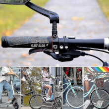 Nuovo specchietto retrovisore per bicicletta 2023, antideflagrante, regolabile, con lente grande, per bici MTB.