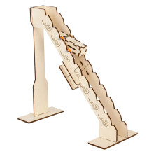 Wooden Center Of Gravitation Demonstrator Tool Adjustable Wooden