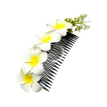 Realistic Foam Flower Hair Ornament Hair Styling Tool-White