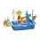 Creative Water Activity Toy With Customizable Height And-Blue 2