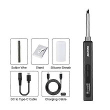 (GD300) GVDA Electric Soldering Iron Kit 65W Repair Tool Welding Solder Rework Station Heat Pencil Smart Portable Solder Iron Tips