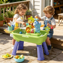 Ensemble de découverte de l'eau pour les jeunes avec source-Vert