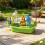 Creative Water Activity Toy With Customizable Height And-Blue 5