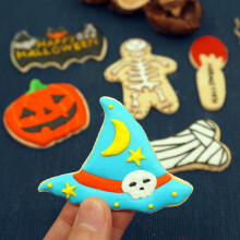 10Pc Halloween Bat Pumpkin  Stainless Steel Cookies Cutter Cake Decorating Fondant Biscuit Mold Baking Tool