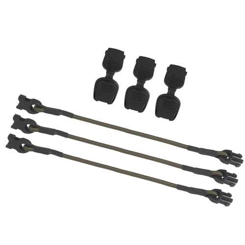 Elastischer Befestigungsgurt, Handschuhe, Clip-Gurt,-OD