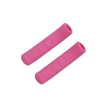 (Pink 1pair) 1pair Boutique Protective Gear Soft Anti-Slip Brake Handle Silicone Sleeve Motorcycle Bicycle Protection Cover Accessories