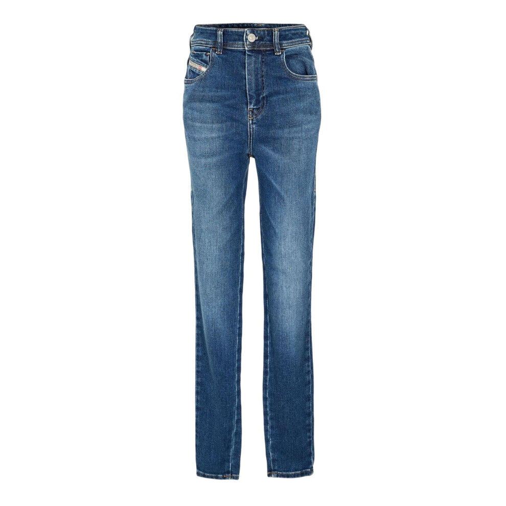 Diesel (31R, Blue Denim) Womens/Ladies High Rise Skinny Jeans