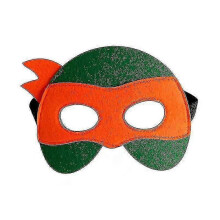 Pakke med 5 Teenage Mutant Ninja Turtles filtmasker til barn, Halloween