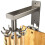 Wall-Mounted Kitchen Rotary Hook Rack,Aluminum Storage Hanger with 8 Hooks,No-Hole Punching Installation,Space-Saving 1