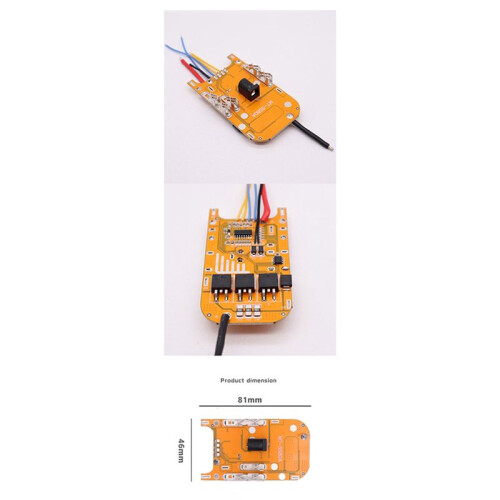 18V21V Power Tool Lithium Battery Protection Board High Current High Power Angle Grinder OLT-MT5S70A 1