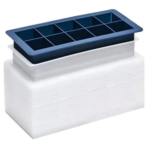 Whiskey Plastic Silicone Cream Square Block Container Easy Release Modern Makers Silicone Mold Bucket Box