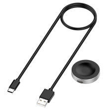 Magnetisches Ladekabel kompatibel mit Huawei Watch Fit4/Fit4 Pro/Watch5 Serie Black
