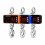 1500kg LED Display Electronic Crane Scale - Heavy Duty Hanging Scale with Remote Orange 2