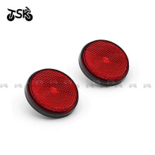 (Red reflector) Motorcycle Rear Fender Mudguard Cover License Registration Plate Taillight Bracket for Suzuki GSX R 600 750 2008 2009 2010 K8