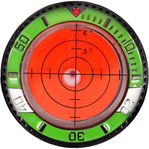 Golf Ball Marker with Dual-Sided Positioning Scale Lightweight Plastic Golf Ball Position Marker