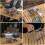 Camping Barbecue Grill Rack Adjustable Height Stainless Steel Foldable 5