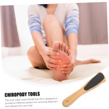 Matglazen voetwasbord, dubbelzijdige voetscrubber voor hielkloven, teenverzorging, salonproduct, douchescrub.