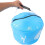 Golf Impact Trainingstas voor beginners, draagbare blauwe golfswingtas 4