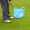 Golf Impact Trainingstas voor beginners, draagbare blauwe golfswingtas 8