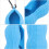 Golfballhüllen, 2er-Pack, Silikonschutz mit Clip, tragbarer elastischer Golfballhalter 8