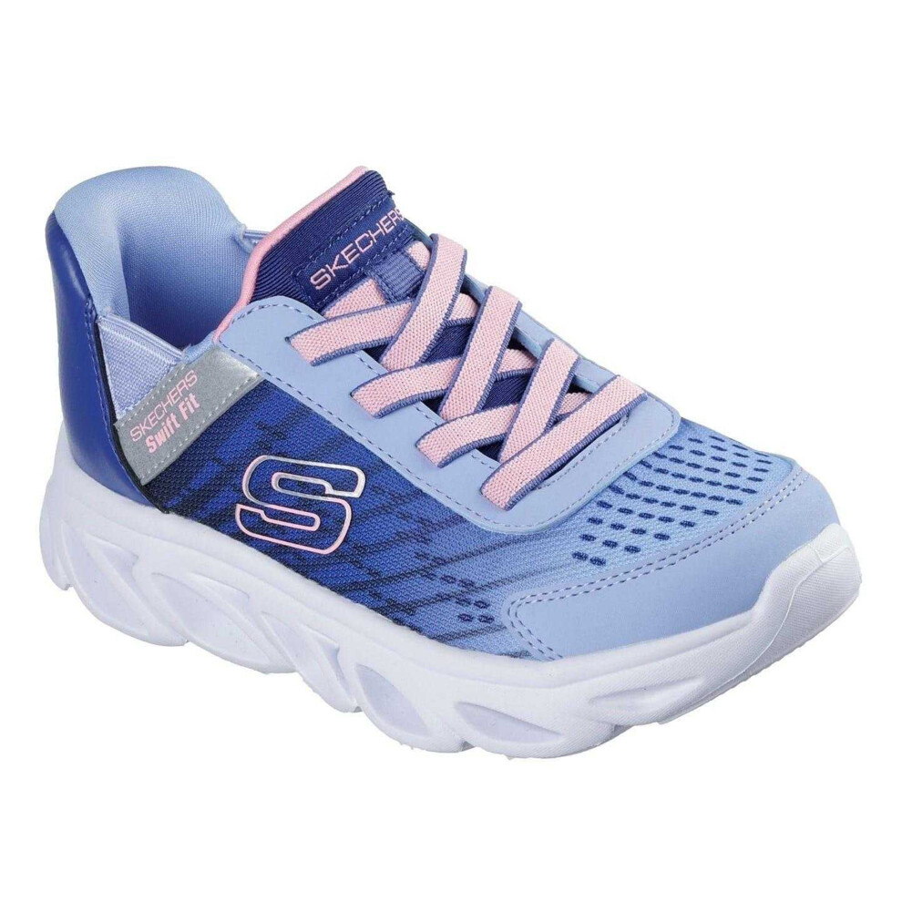Skechers (12 Uk Child, Navy) Childrens/Kids Flex Glide Trainers