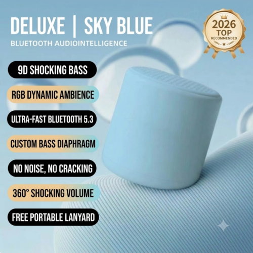 Draagbare draadloze mini Bluetooth-luidspreker Macaron Desktop Audio met krachtige bas