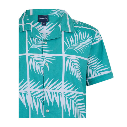 Bench (M, Sea Green) Bench Mens Patterned Tailored Shirt 2