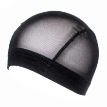 Boné masculino elástico de ajuste regular para proteção no corte de cabelo, touca macia com copa arredondada, malha resp