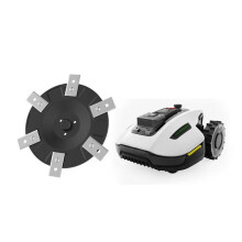 Blade Discs+6Pcs Blades for Yuka 1500 2000 3000 ( to Year of Manufacture 2024) Robotic Lawn Mower Blade Disc