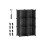 6-Cube Storage Organizer - MDF - Ink Black - Interlocking Design 1