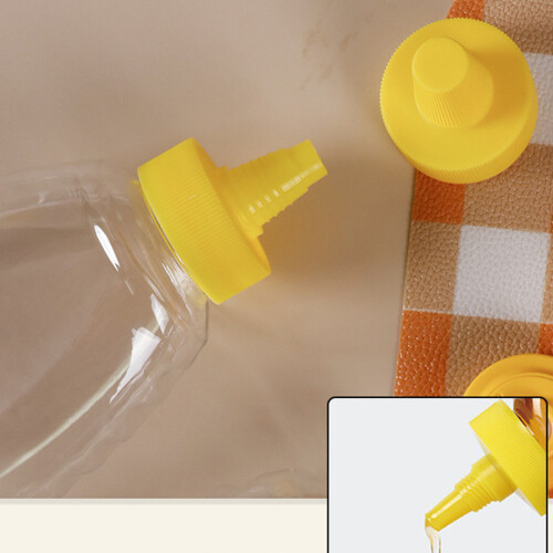 Shatterproof Sauce Dispenser with Visible Scale-pointed cover M 2