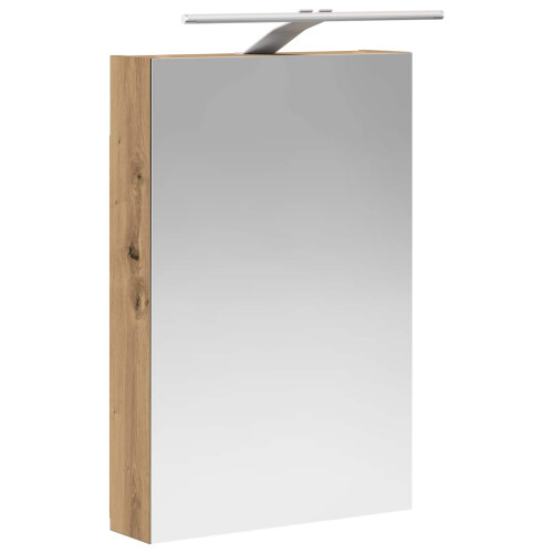VidaXL vidaXL Badezimmerspiegelschrank Kunsthandwerk Eiche 2