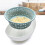 High Temperatures Resistant Cooking Sieves With-Pink 9