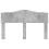 VidaXL vidaXL Headboard Concrete Grey Engineered wood 2