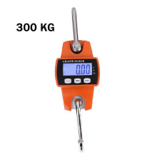 (300KG) Weight 50/300kg Mini Crane Scale Portable LCD Digital Electronic Hanging Hook Scale 200KG 50KG Heavy Duty Weight Tool New