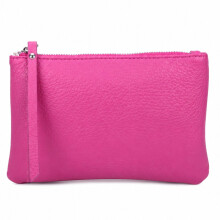 (Crocus) EMVOY Travel Make Up & Passport Pouch Faux Leather Cosmetic Bag