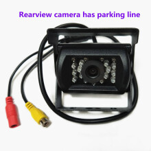 (Reverse camera only) Waterproof Vehicle Backup Camera 18 IR Night Vision Car Front / Rearview Camera for 12-24V Truck / Bus