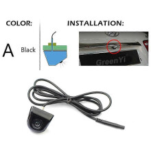 (A-Black) GreenYi Vehicle Rear View Camera Metal Body Car Reverse Camera Auto Parking Backup Camera