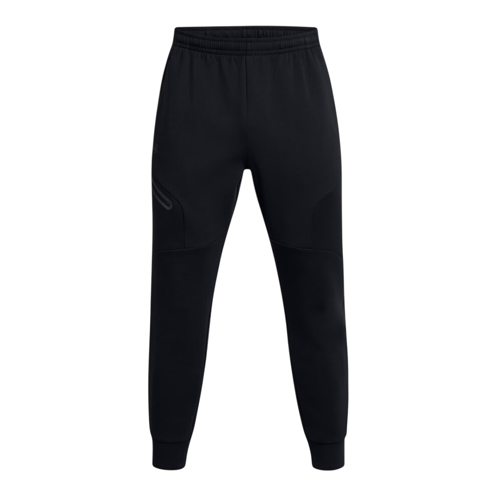 Under Armour (L R, Black) Mens Unstoppable Fleece Slim Joggers