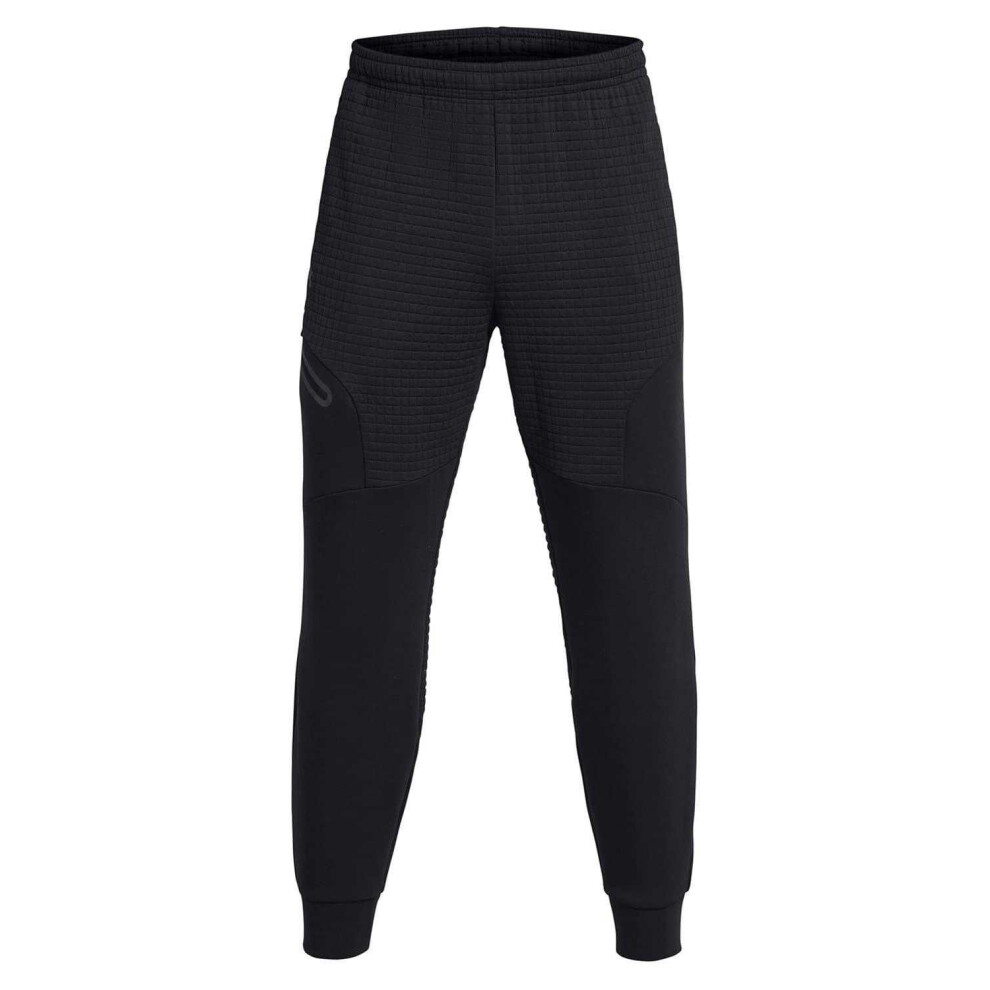 Under Armour (S R, Black) Mens Unstoppable Textured Slim Joggers