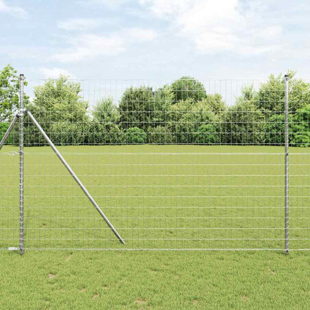 Vidaxl Euro Fence 1.6 X 10 M Pvc-Coated Iron