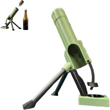 Mörser-Bierflaschenöffner aus TPU – Mörser-Design, passend für 500ml/330m Flaschen, mehrfarbig Green