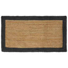 vidaXL Area Rugs Dark Grey 80 x 150 cm Jute