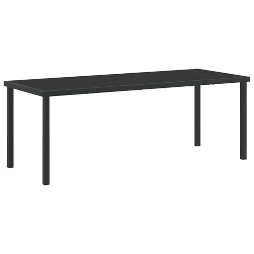 VidaXL vidaXL Garten Essgruppe 9 stk. Schwarz Poly-Rattan 1