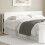 VidaXL vidaXL Headboard Cabinet with Storage White Engineered Wood 3