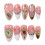 (XS) Ongles Pressés Gothiques Croix Perle 1